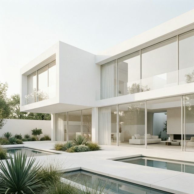 High-end modern luxury residence