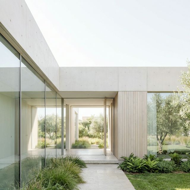 Modern minimalist home design by Lavender Homes